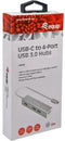 Equip 128958 - USB Hub - 4x USB 3.2 Gen 1 - Zilver