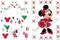 Raamsticker plc minnie l42cm