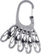 Nite Ize KeyRack BigFoot Locker Karabijnhaak - Zilver kleurig