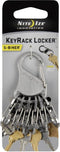 Nite Ize KeyRack Locker Steel Karabijnhaak - Zilver kleurig