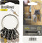NITE Ize NI-BRG-M1-R3 BigRing 8 S-Biner Sleutelring Zwart, Zilver 1 stuk(s)