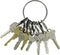 NITE Ize NI-BRG-M1-R3 BigRing 8 S-Biner Sleutelring Zwart, Zilver 1 stuk(s)