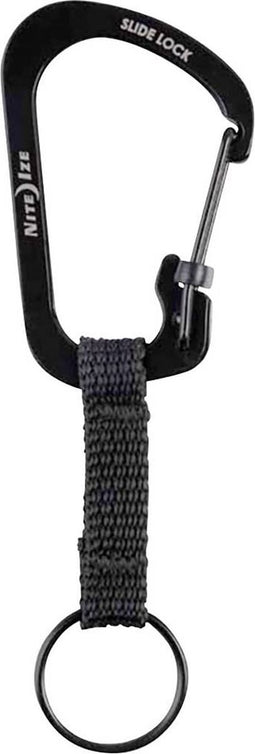 NITE Ize NI-CSLW3-01-R6 Keyring Gr.3 Sleutelkarabijn Zwart 1 stuk(s)