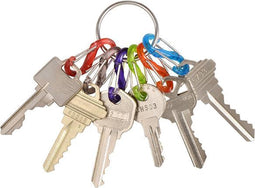 NITE Ize NI-KRG2-11-R3 S-Biner Sleutelring Rood, Zwart, Lila, Groen, Oranje, Blauw 1 stuk(s)