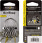 NITE Ize NI-KRGS-11-R3 KeyRing 6 S-Biner Sleutelring Zilver 1 stuk(s)