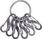 NITE Ize NI-KRGS-11-R3 KeyRing 6 S-Biner Sleutelring Zilver 1 stuk(s)