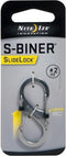 NITE Ize NI-LSB2-11-R3 Karabijn SideLock S-Biner 2 50 mm x 22 mm x 8 mm 1 stuk(s)