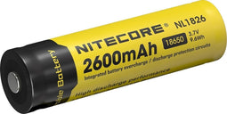 Nitecore 18650 Li-Ion NL1826 2600mAh