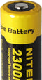 NiteCore 18650 Li-ionbatterij voor LED-zaklampen NL183, CR18650