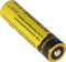 NiteCore 18650 Li-ionbatterij voor LED-zaklampen NL186 met 2600mAh, CR18650 18.6x70mm