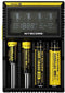 Nitecore Digi charge D4 EU 4 chanel Smart charger for Li-ion/Nimh/Ni-Cd batteries