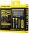 Nitecore Digi charge D4 EU 4 chanel Smart charger for Li-ion/Nimh/Ni-Cd batteries