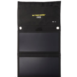Nitecore FSP30 foldable solar panel with max. 30W with USB-C 2x USB-A output
