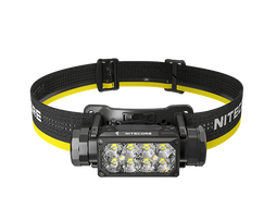 Nitecore HC65 UHE LED headlight, three light sources, max. 2000 lumens, including 18650 Li-Ion 4000m