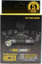 NiteCore hoofdlamp HC33 1800 lumen CREE XHP35 HD LED - Zwart