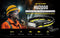Nitecore HU2000 work headlamp, up to 2000 lumens, without own power source, NiteLab UHE LEDs, with u