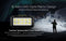Nitecore HU2000 work headlamp, up to 2000 lumens, without own power source, NiteLab UHE LEDs, with u