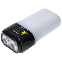 Nitecore LR70 LED flashlight, combines flashlight, camping lantern and power bank in one, max. 3000