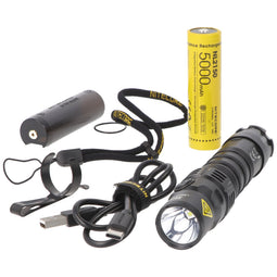 Nitecore MH12SE, 1800 lumens, range 405 meters, ultra compact and lightweight, including 21700 5000m
