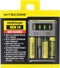 Nitecore New i4 batterij lader voor Li-ion/Nimh/Ni-Cd batterijen