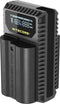 Nitecore Nikon EN-EL14 / EN-EL14a / EN-EL15 / EN-EL15b / EN-EL15c oplader