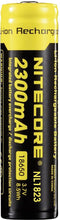 NiteCore NL183 Speciale oplaadbare batterij 18650 Li-ion 3.7 V 2300 mAh
