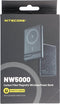Nitecore Powerbank NW5000 met 5000mAh, MagSafe-technologie, magnetische, draadloze powerbank van Nitecore