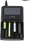 Nitecore SC4 snellader geschikt voor bijna alle Li-ion, NiMH en LiFEPO4 batterijen
