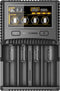 Nitecore SC4 snellader geschikt voor bijna alle Li-ion, NiMH en LiFEPO4 batterijen