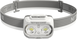 Nitecore UT27 2024 Titan White LED Headlamp, Dual Power, Max. 800 Lumens, Ultralight, White Case and