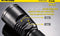 NiteCore zaklamp Chameleon CU6 - 400 lumen - wit en UV -licht - Zwart