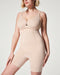 Spanx OnCore - High Waisted Mid Thigh short - Platte buik en slanke taille - Soft Nude