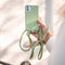 iMoshion Hoesje Geschikt voor iPhone 11 Hoesje Met Koord - iMoshion Color Backcover met afneembaar koord - Groen