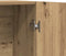 vidaXL - Hoge - kast - 70x31x115 - cm - bewerkt - hout - artisanaal - eikenkleur