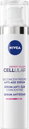 NIVEA CELLular Expert Filler Anti-Age Serum Gezicht - Ouder wordende huid - Gezichtsserum met hyaluronzuur en Puur Foliumzuur - 40 ml