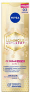 NIVEA Cellular LUMINOUS630 CC Fluid Cream met SPF 30 - Medium - Anti-Pigmentvlekken Crème - Gekleurde Dagcrème - Skincare Gezichtscreme - 40ml