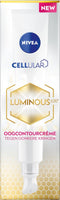 NIVEA CELLular LUMINOUS630 Oogcontourcrème - Oogcrème Donkere Kringen en Wallen en Anti rimpel - Alle huidtypen - Met hyaluronzuur en cafeïne - Eye Cream - 15 ml