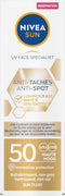 Nivea Sun Face Luminous Zonnecrème SPF 50 - 2 x 40 ml - Voordeelverpakking