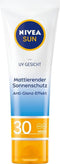 NIVEA SUN Zonnematerende gezichtscrème SPF 30, 50 ml