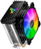Jonsbo CR-1200 - Processorkoeler - 2x Heatpipes - Max. luchtstroom 61.164m³/h - Geluidssterkte 30,5dB(A) - Diameter fan 92mm