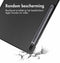 imoshion Trifold Bookcase - Geschikt voor Samsung Galaxy Tab S7 FE / S7 Plus / S8 Plus - Auto-wake functie - Zwart