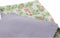 Placemat en servetten DKD Home Decor Wit Groen 150 x 150 x 0,5 cm