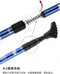 Wandelstok - Outdoor Wandelen - Blauwe Kleur 105-135 cm - Telescopische Stick Aluminium - Ultralight - Antislip Trekking Poles - Bergbeklimmen