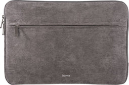 Hama Cali - Laptop-sleeve - Zacht cord-style - Met handriem en trolleyband