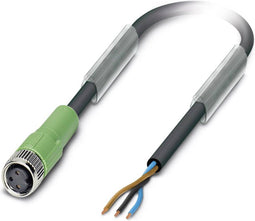 Phoenix Contact 1508378 Sensor/actuator connector, geassembleerd M8 Aantal polen: 3 Bus, recht 10.00 m 1 stuk(s)