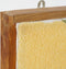 In The Mood Collection - Muurdecoratie - Katoen/FSC hout - L59 x B45 cm - Donkerbruin