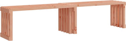 vidaXL - Tuinbankje - verlengbaar - 212,5x40,5x45 - cm - massief - douglashout