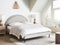 MARGUT - Bed - Lichtgrijs - 160 x 200 cm - Polyester