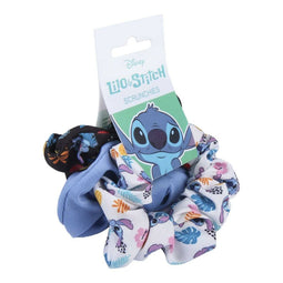 Haarelastiekjes Stitch Multicolour 3 Onderdelen