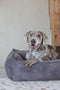 Designed by Lotte Ribbed - Hondenmand - Premium ribstof - Bruin - 95x80x23 cm